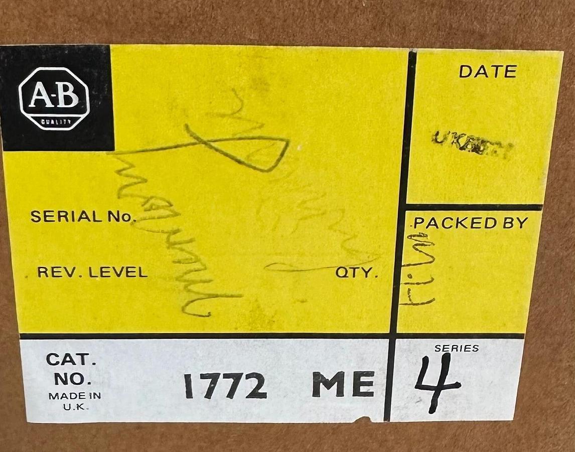 NEW ALLEN BRADLEY 1772-ME /4 PLC-2 RAM MEMORY MODULE 1772ME