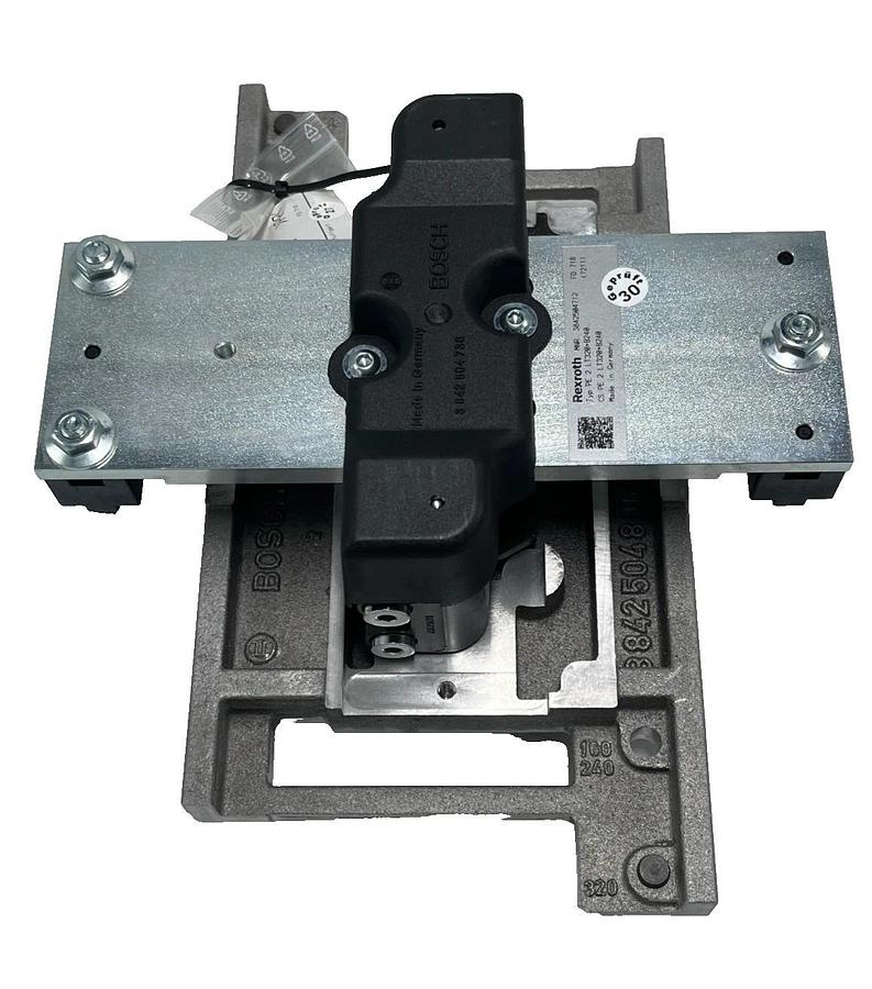 Bosch Rexroth 3842504712 Manual Positioning Unit Single Axis System Aluminum NEW