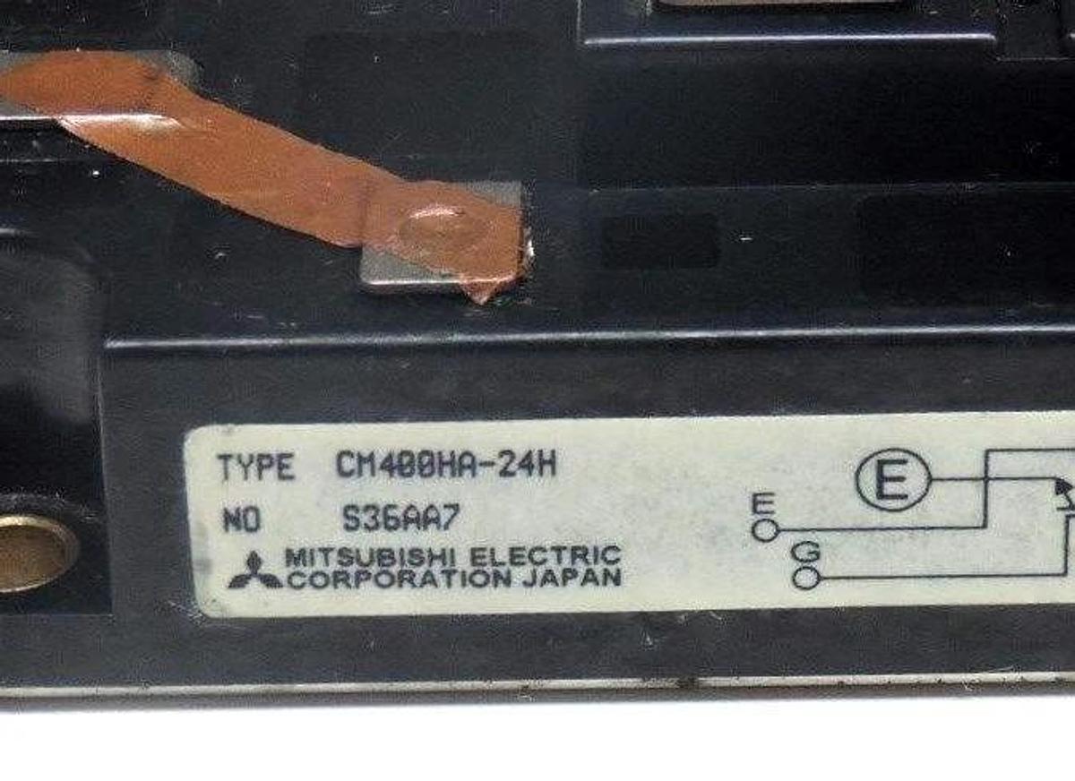 Used MITSUBISHI CM400HA-24H IGBT MODULE 400A, S36AA7, CM400HA24H