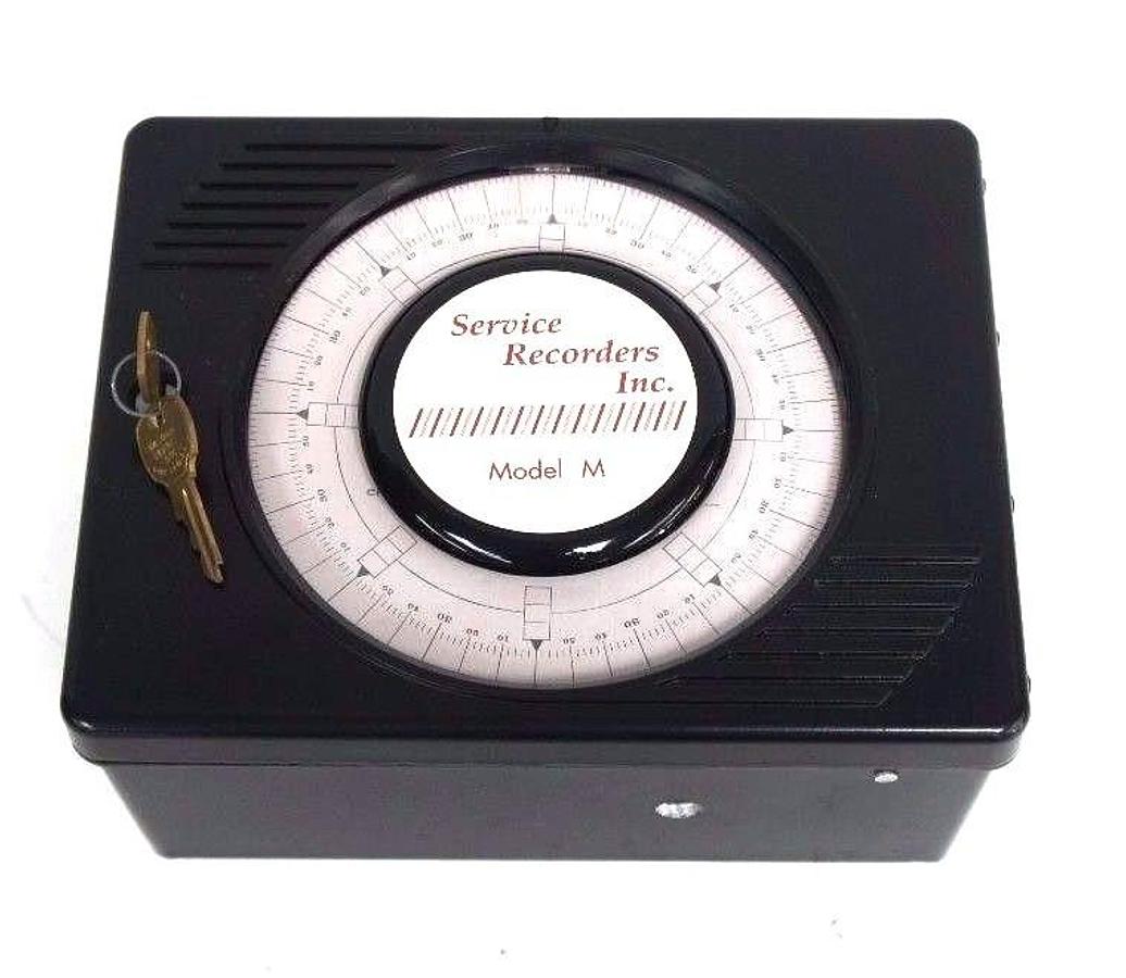NEW SERVICE RECORDERS INC. MODEL M CHART RECORDER 110V 60 CYCLE
