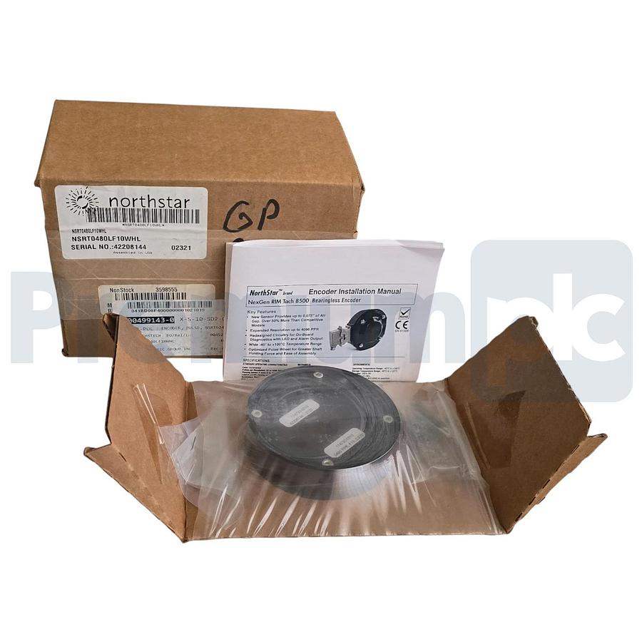 Dynapar NorthStar NSRT0480LF10WHL Pulse Wheel for RIM Tach RT8 & RT1 Encoders
