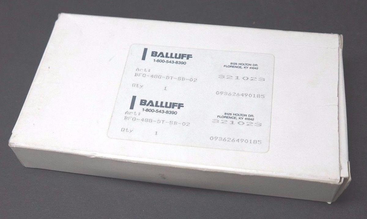 Used NIB BALLUFF BF0-48G-DT-SB-2 FIBER OPTIC CABLE BFO-48G-DT-SB-2, BFO-48G-DT-SB-02