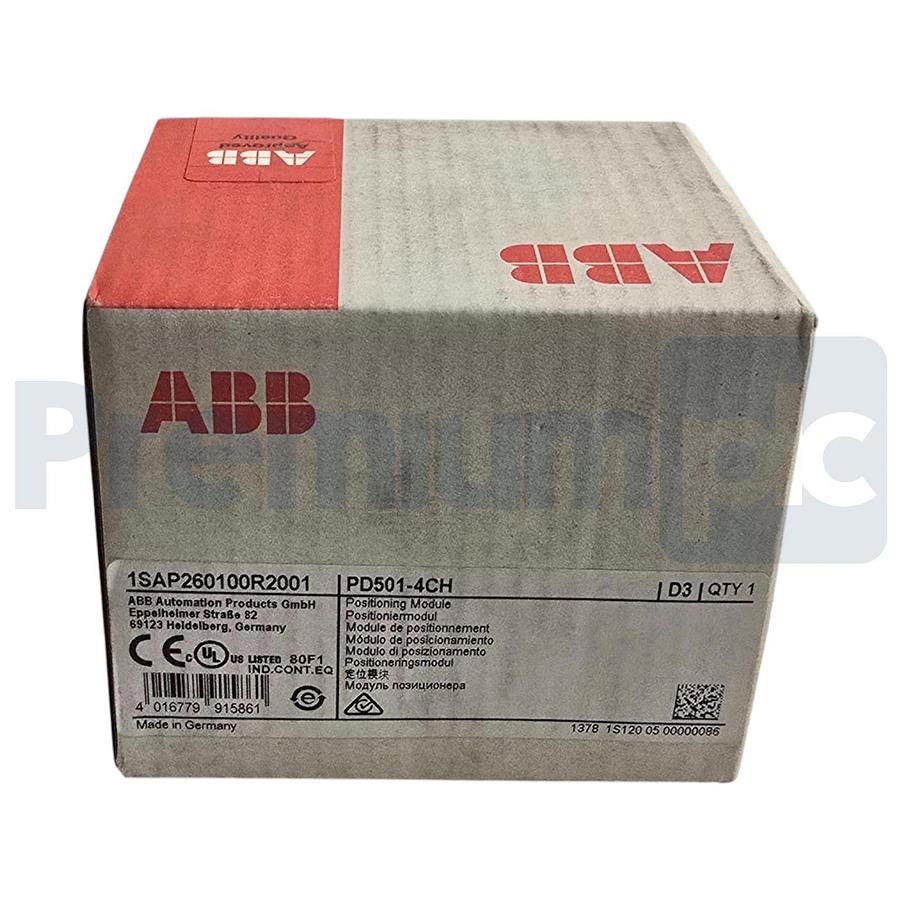 Used ABB PD501-4CH | 1SAP260100R2001 AC500 S500 I/O 4-Ch Positioning Module NSFS