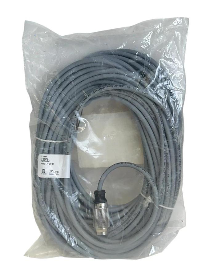 Used TURCK P-RKG 4.4T-698-20 / U-82575 EUROFAST CORDSET SINGLE-ENDED M12 20M NSFS