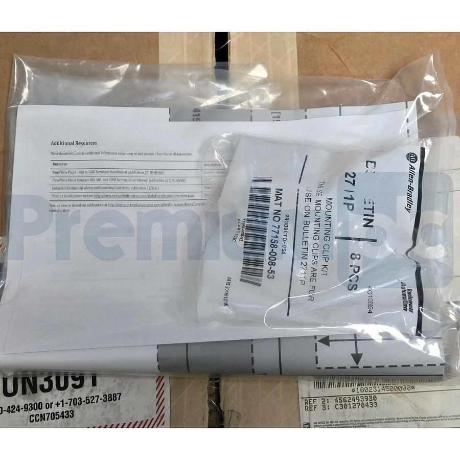 Open Pre-Owned Allen Bradley 2711P-T15C4D8 /A PanelView Plus 6 1500 Terminal 15"