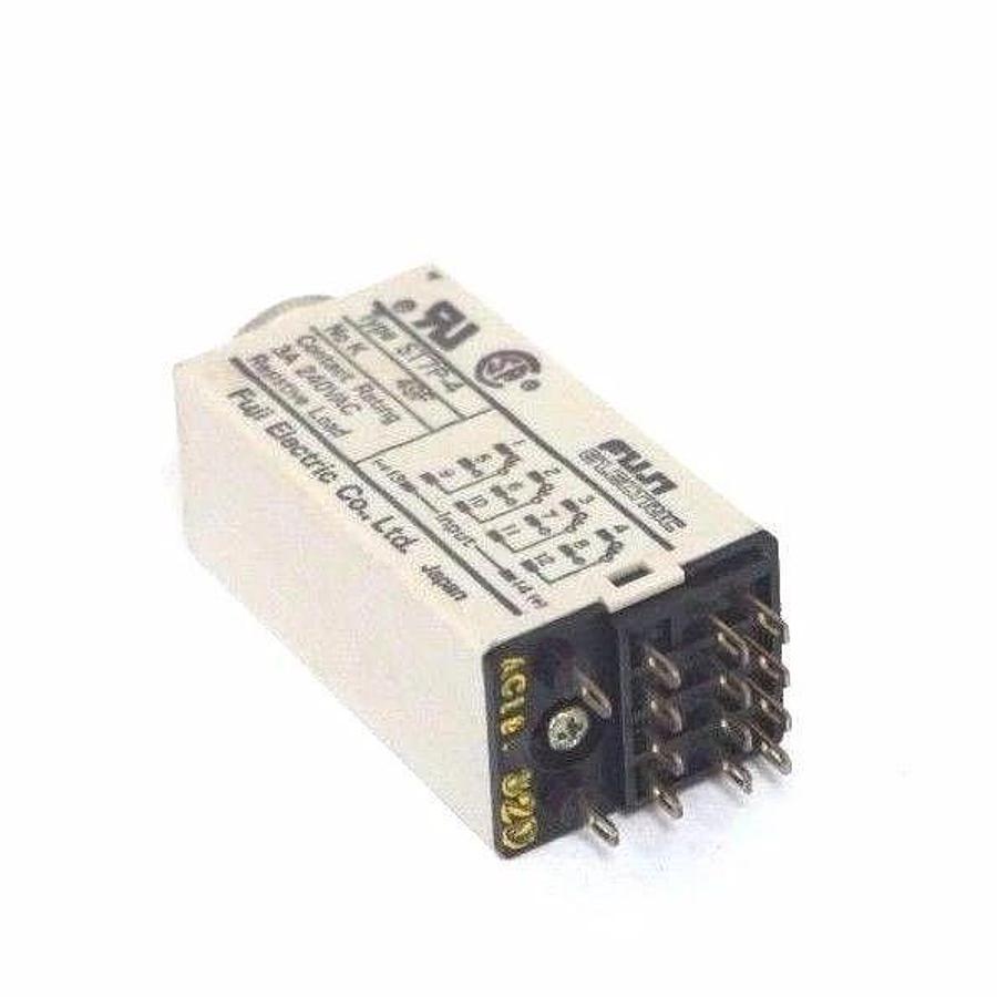 Used FUJI ELECTRIC ST7P-4 TIMER RELAY NO. K, 3A 240VAC, ST7AC120V