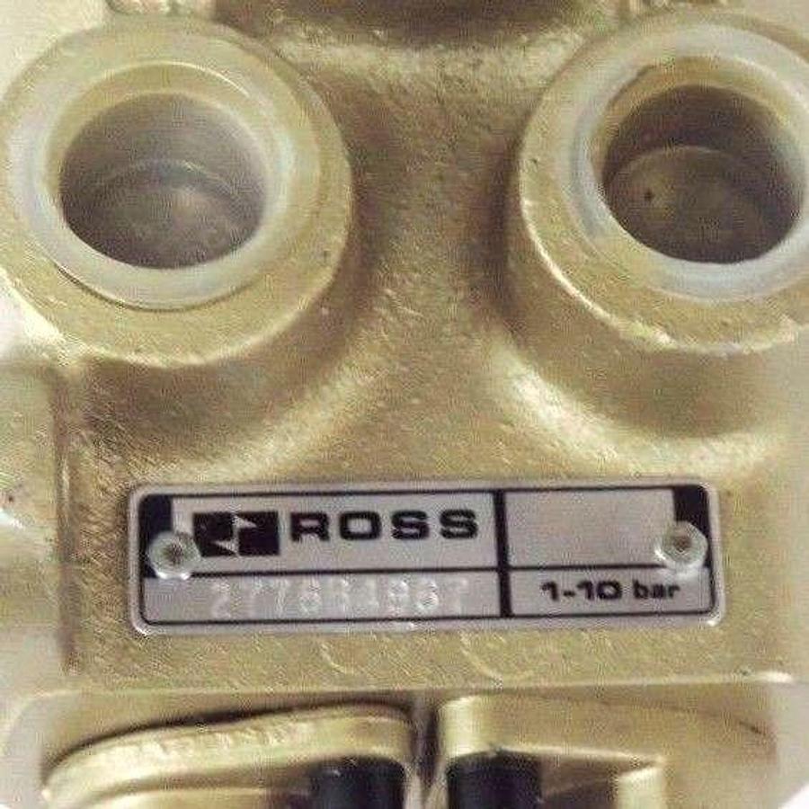 Used ROSS 2776B4967 CONTROL VALVE W/ W421B93 ADAPTER 110/50, 110-120/60