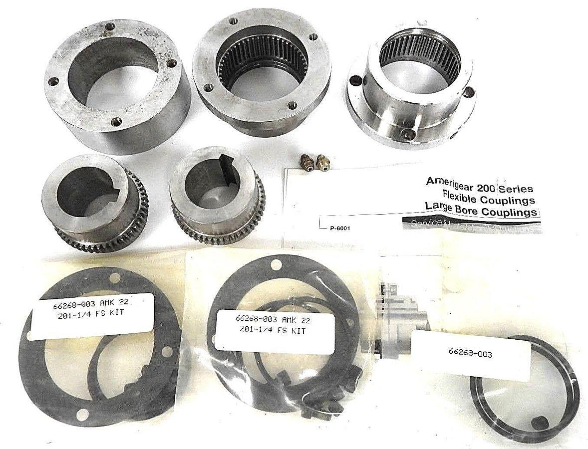 Used NEW AMERIDRIVES COUPLINGS WP.475494 FLANGED COUPLING AND HUB ASSEMBLY 475494