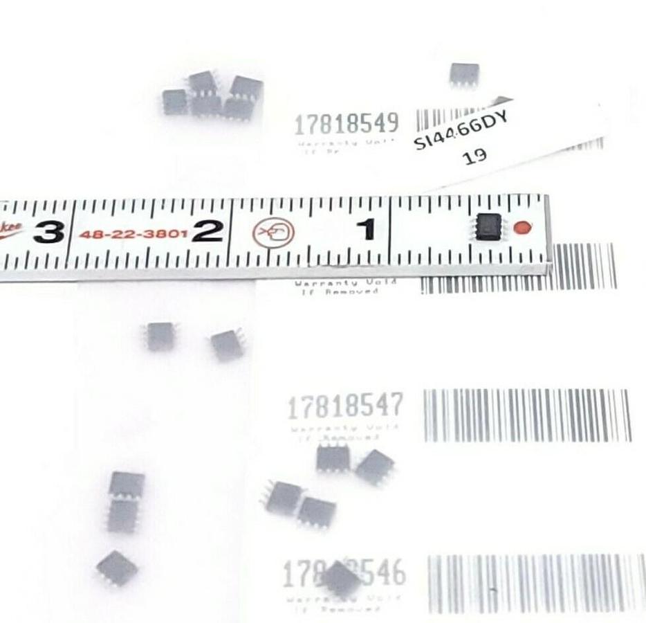 Used LOT OF 19 NEW GENERIC SI4466DY IC CHIPS