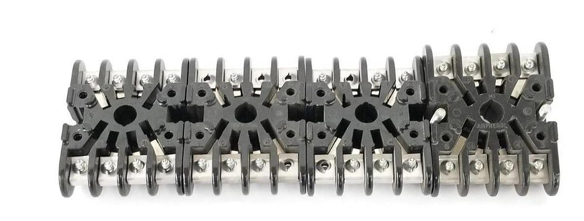 Used LOT OF 4 AMPHENOL RELAY SOCKETS 8-PINS