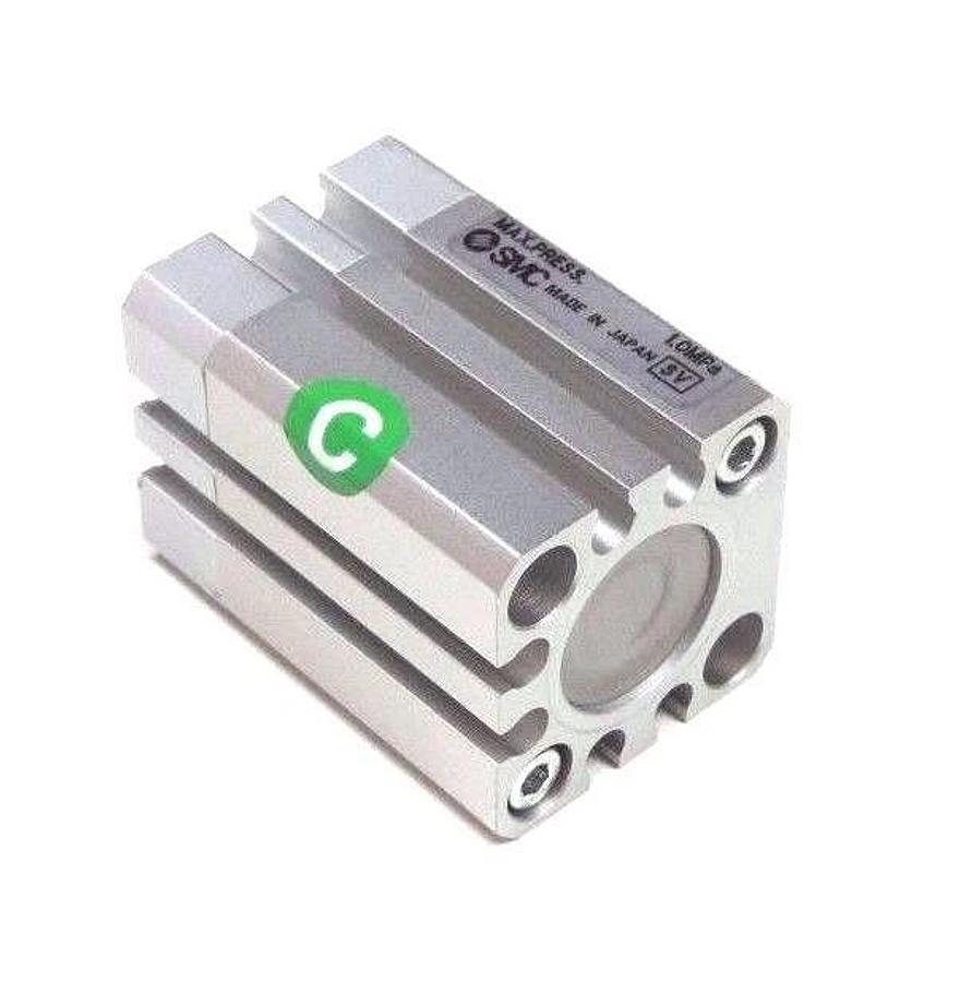 Used NIB SMC 10-CDQSB16-10D PNEUMATIC ROTARY CLAMP CYLINDER 10CDQSB1610D