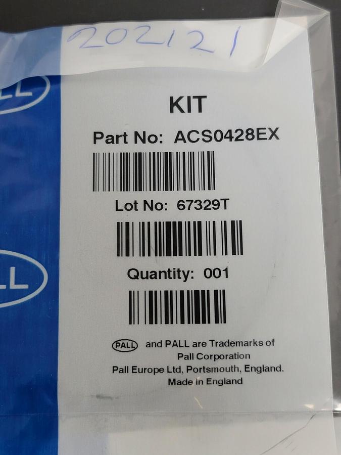 LOT OF 4 NEW PALL ACS0428EX KITS