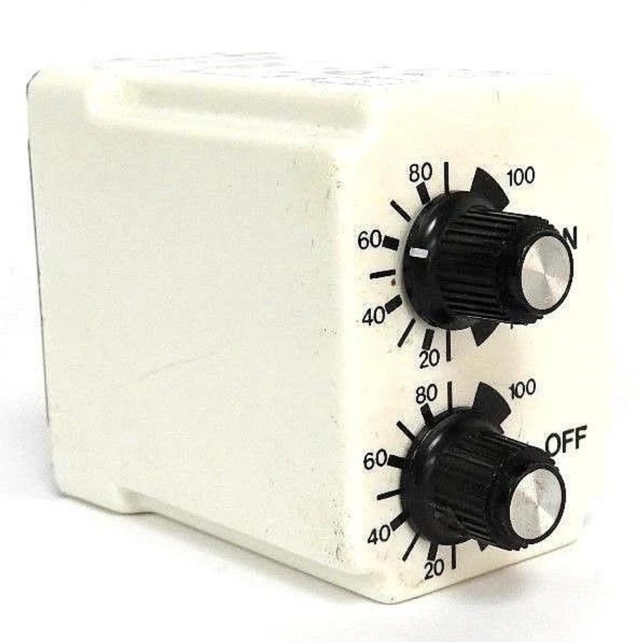 Used SPC TECHNOLOGY VOLTREX SCKK-10-461 SOLID STATE TIMER .1-10 SEC. SCKK10461