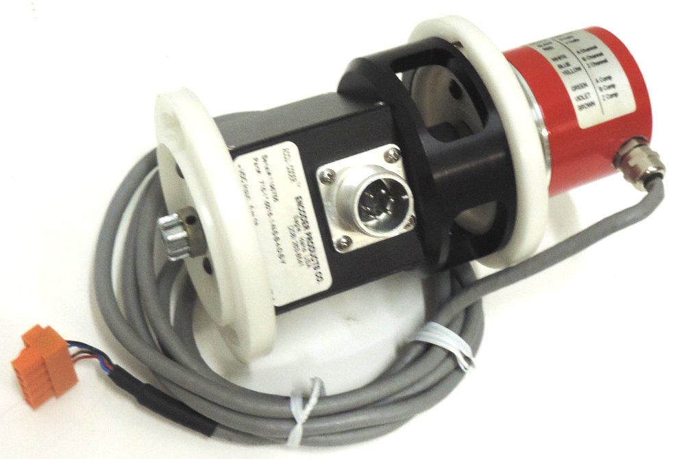 Used ACCU-CODER 715-1-0016-1-N-S-S-4-D-S-Y ENCODER W/IED ENCODER C2R-240/16PPR
