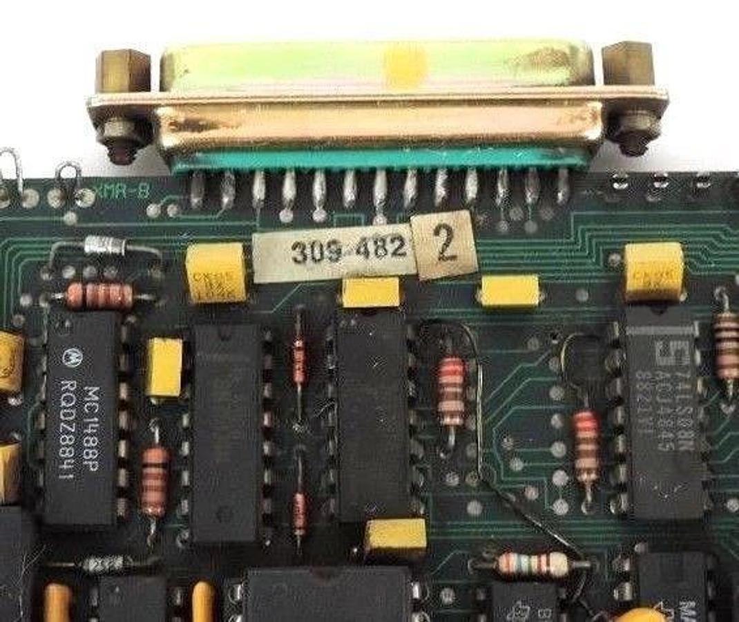 Used UNICO INC. 309-482 CPU SERIAL INTERFACE MODULE 400-075 REV 2 309482