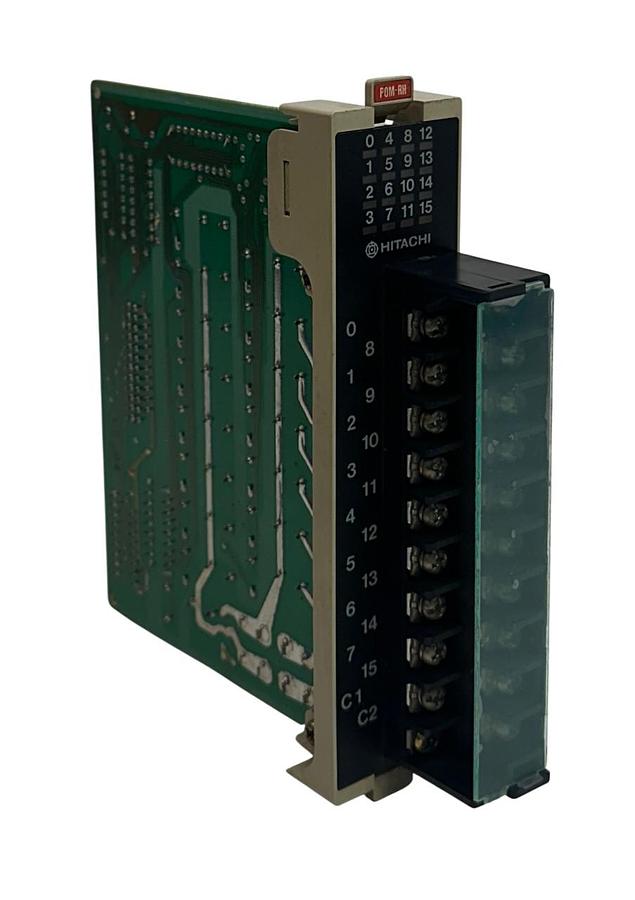 HITACHI POM-RH / P0M-RH / POMRH 16-PT RELAY OUTPUT MODULE 33016133-4 NSNP