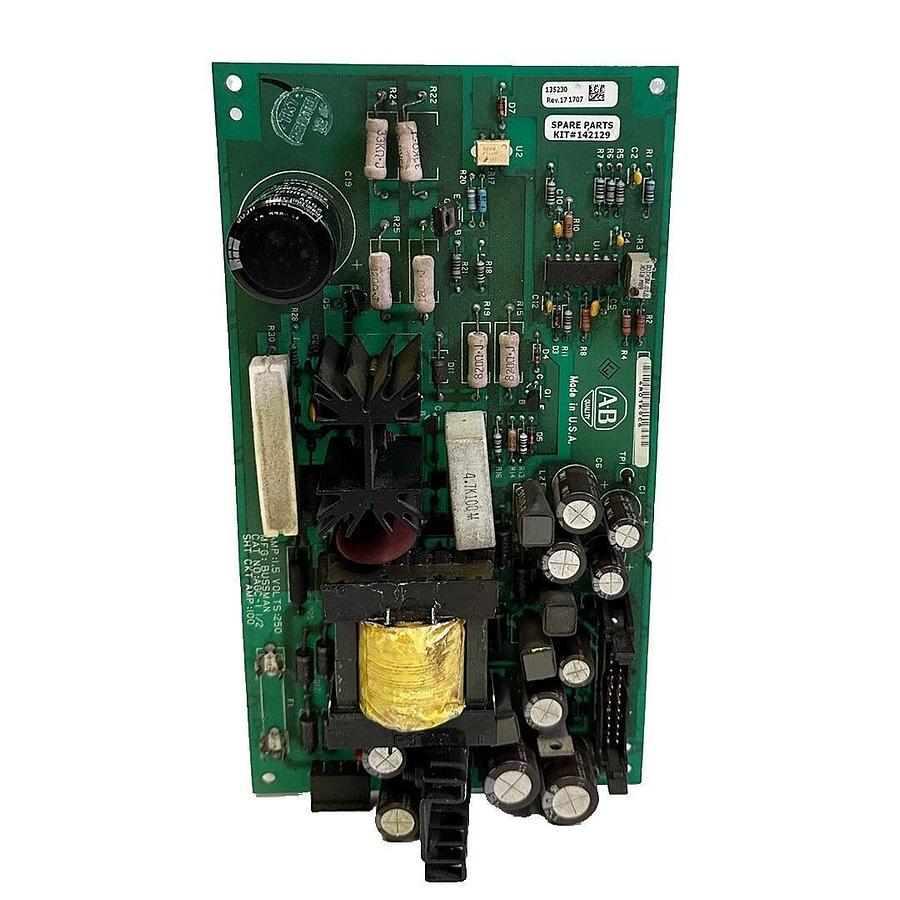 Used ALLEN BRADLEY 135230 / 142129 1395 DRIVE POWER SUPPLY BOARD Rev. 17 1707