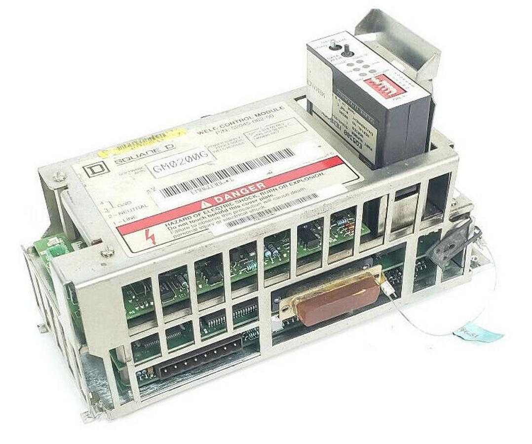 Used SQUARE D 52045-062-50 WELD CONTROL MODULE GM0200G W/ EQ5300 52045-034-50 MEMPACK