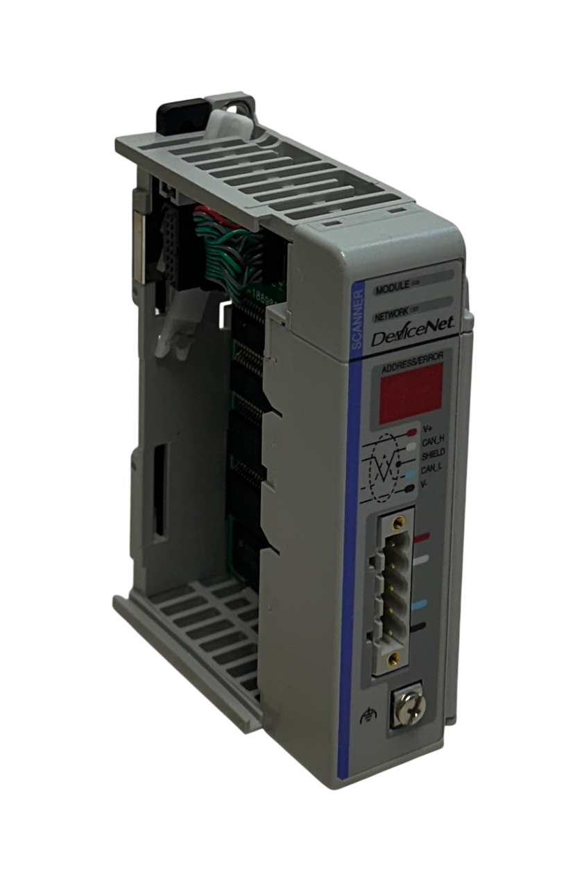 Used ALLEN BRADLEY 1769-SDN /B CompactLogix DeviceNet SCANNER MODULE F/W 4.4 USNP