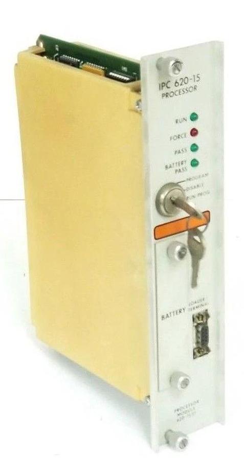 Used HONEYWELL 620-1537 PROCESSOR MODULE W/ KEYS IPC 620-15