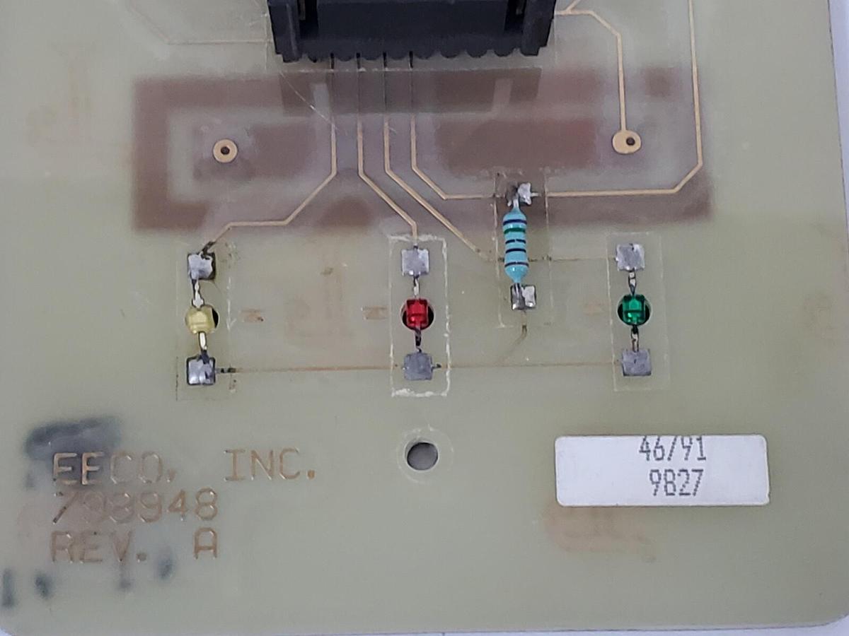 Used CROWN CONTROLS KEYPAD EECO INC. 798948 REV. A
