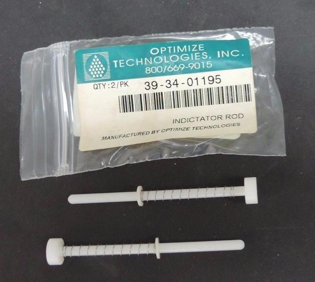 Used NEW OPTIMIZE TECHNOLOGIES 39-34-01195 INDICATOR ROD 2/PK, 393401195