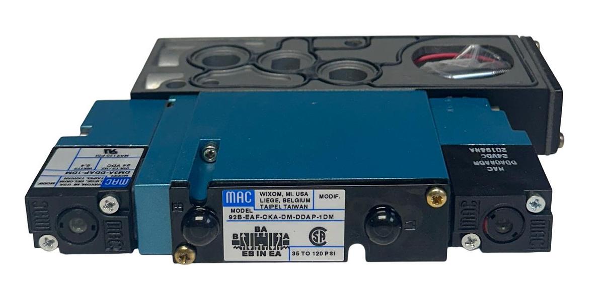 Used MAC 92B-EAF-CKA-DM-DDAP-1DM / 92BEAFCKADMDDAP1DM SOLENOID VALVE 24VDC 5.4W NSMP