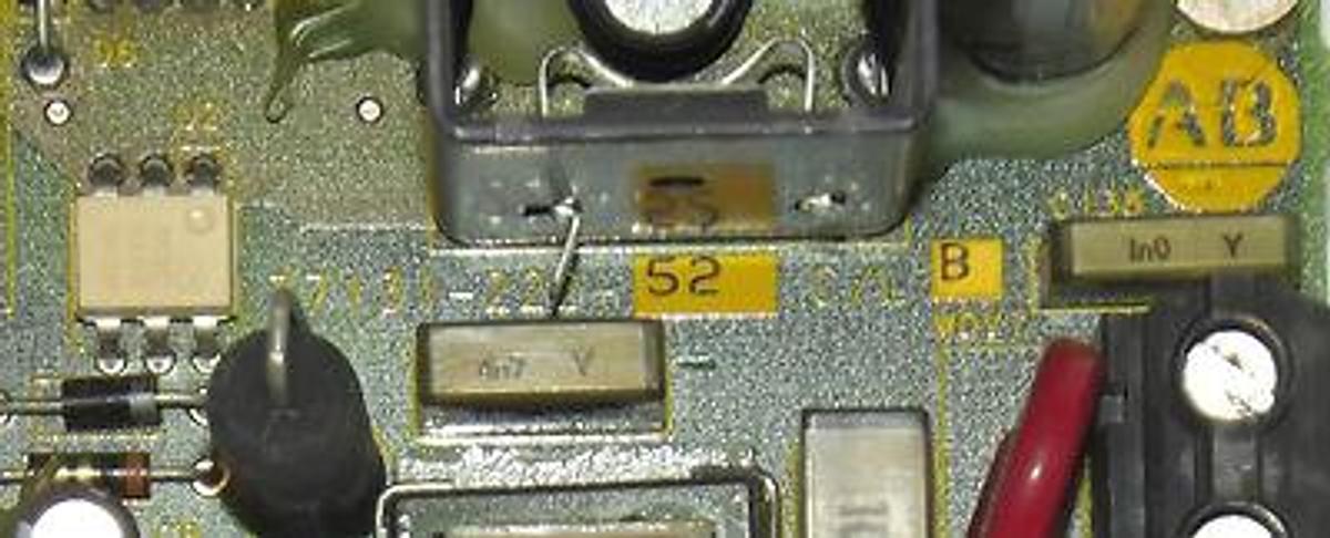 Used ALLEN BRADLEY 77131-222-52 C/L B CONTROL BOARD W/MULTIPLE COMPONENTS