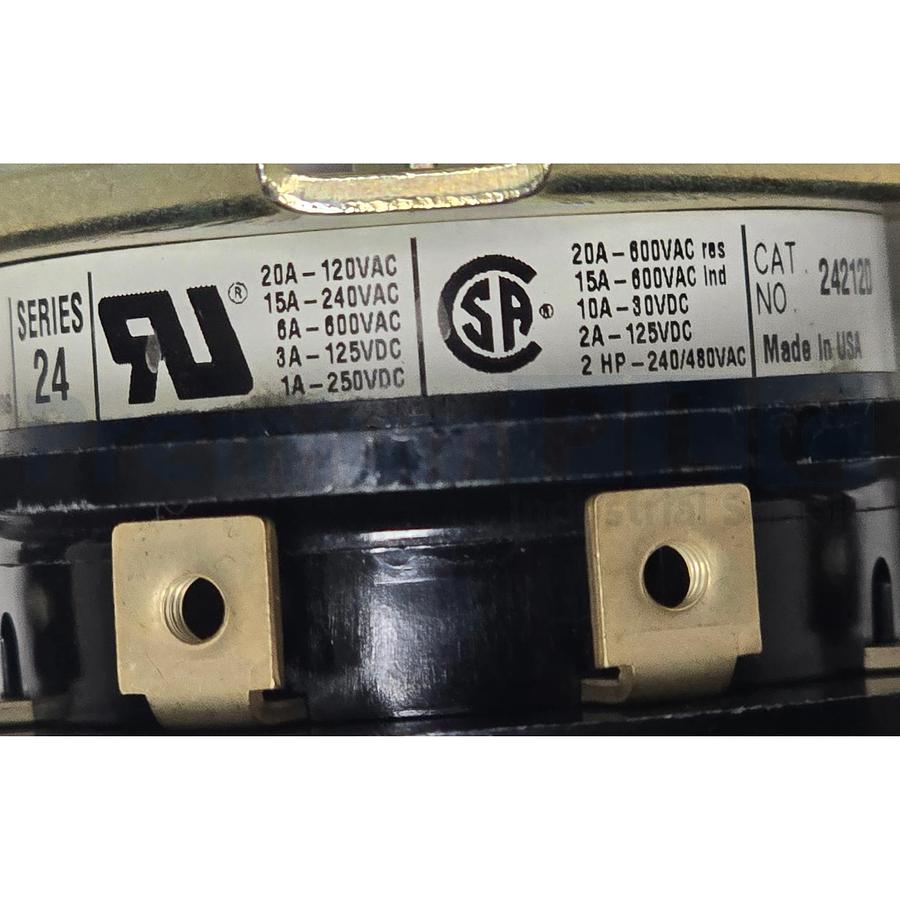 Used NEW ElectroSwitch 24212D SERIES 24 ROTARY CONTROL SWITCH W/O HARDWARE NSNP