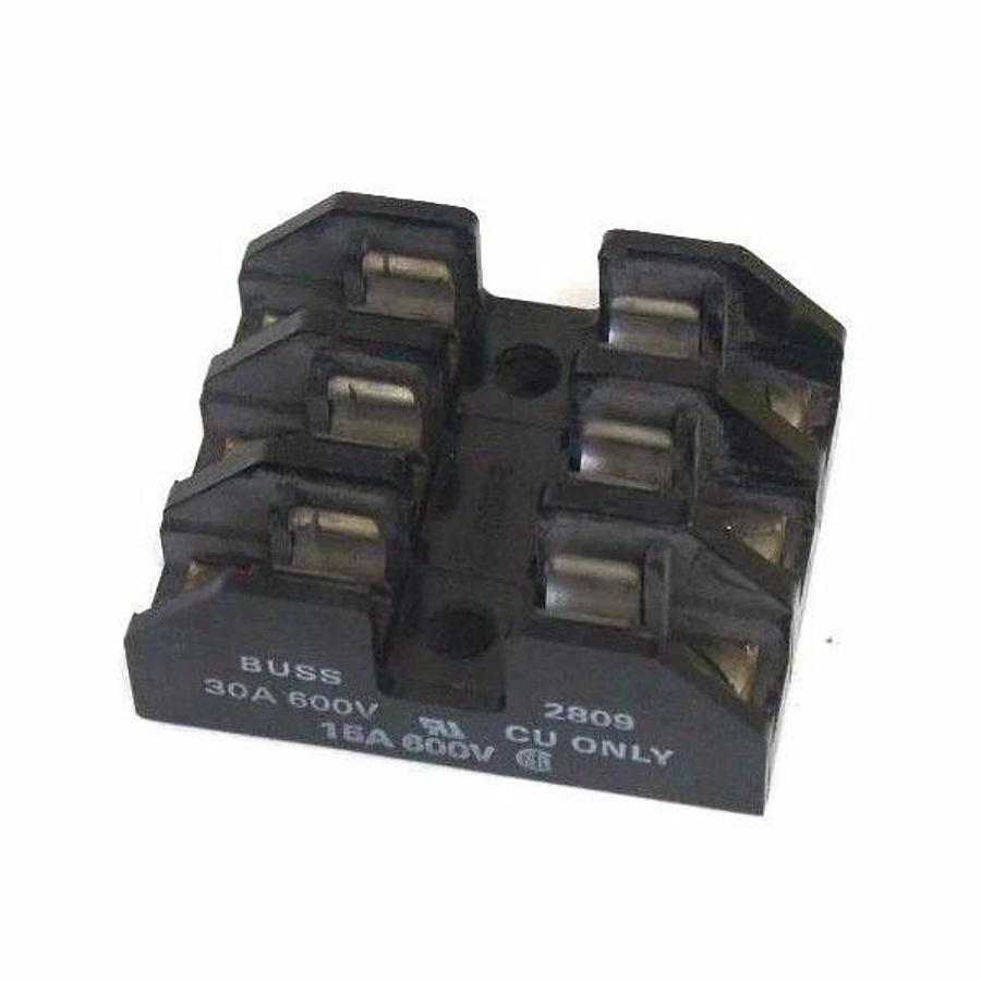 Used BUSS 2809 FUSE HOLDER 30A, 600V