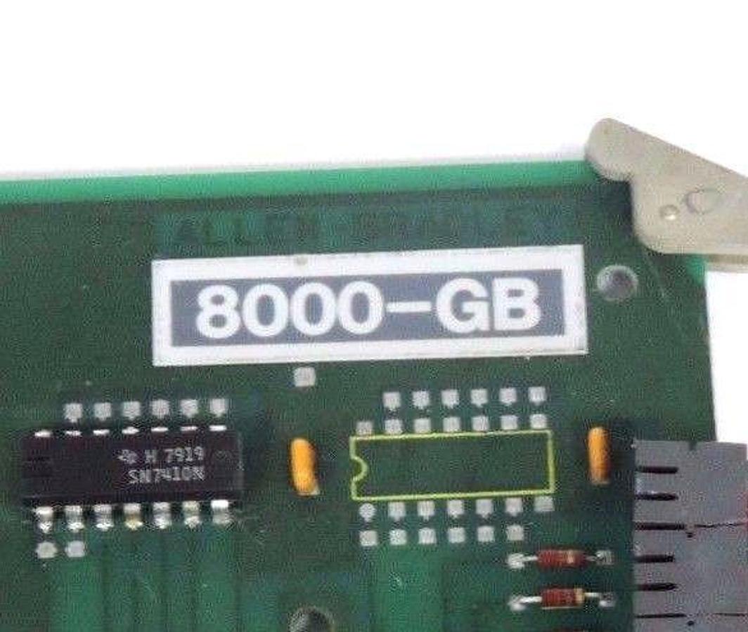 Used ALLEN BRADLEY 8000-GB MICROCONTROL MODULE 635537 REV 2 8000GB