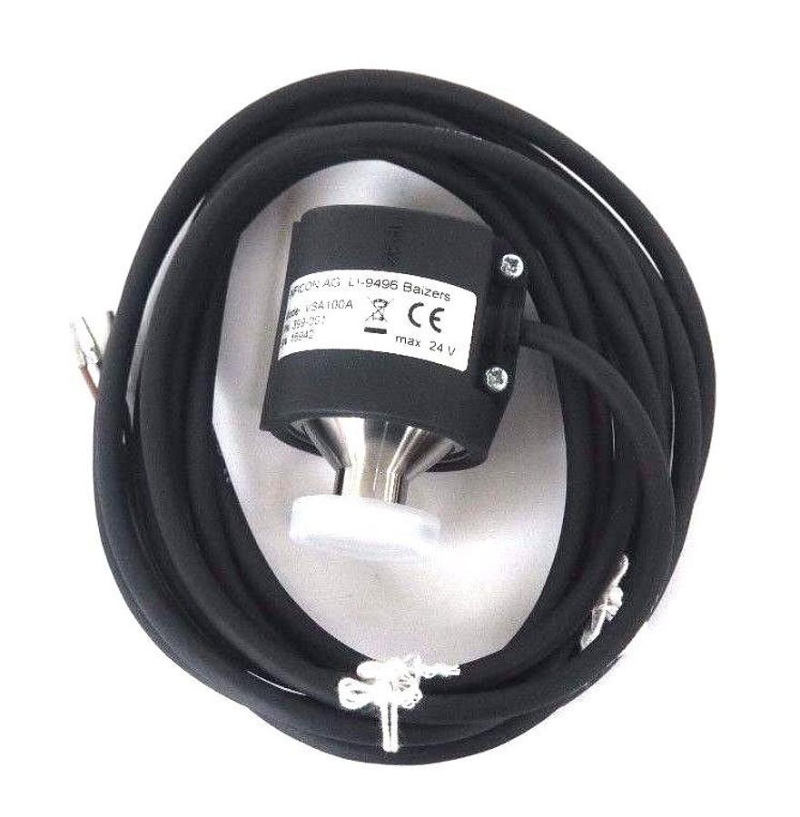 Used NIB INFICON 399-001 VAS100A VACUUM SWITCH DN16KF W. 3M CABLE 399001
