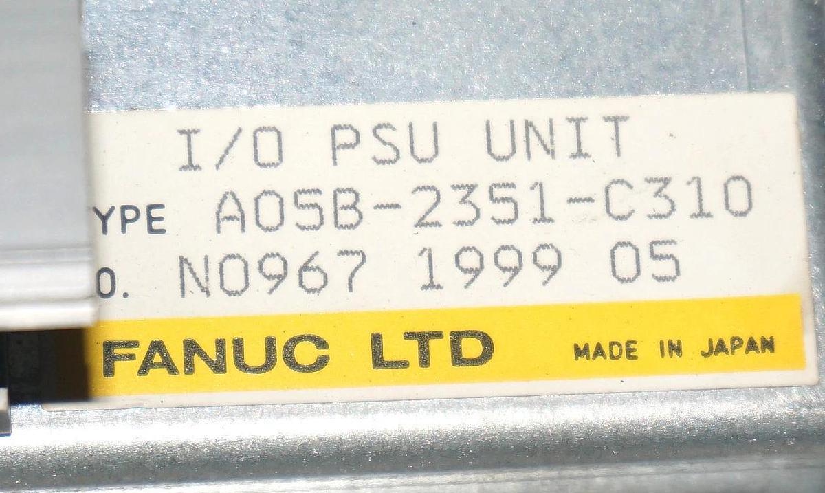 Used NEW FANUC A05B-2351-C310 I/O PSU UNIT W/ LAMBDA EWS300P-24, A05B2351C310