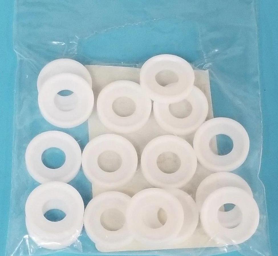 Used LOT OF 16 NEW A3 0-42MP-G MINI CLAMP TEFLON PRECISION GASKETS 1/2''