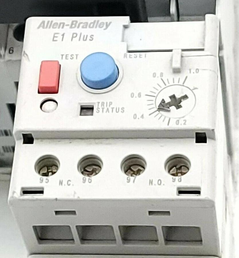 Used ALLEN BRADLEY 505-TOD FULL VOLTAGE REVERSING STARTER 505TOD SER. D