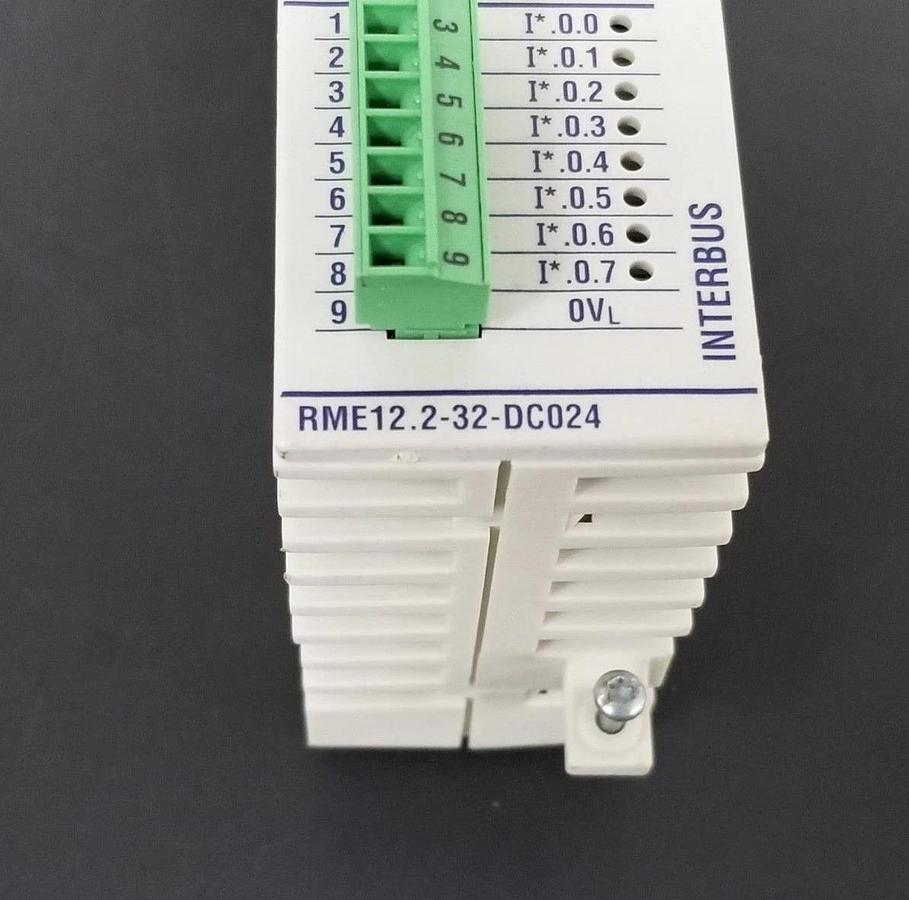 Used INDRAMAT RME12.2-32-DC024 INPUT MODULE 24VDC R911280939 RME12232DC024 RECO