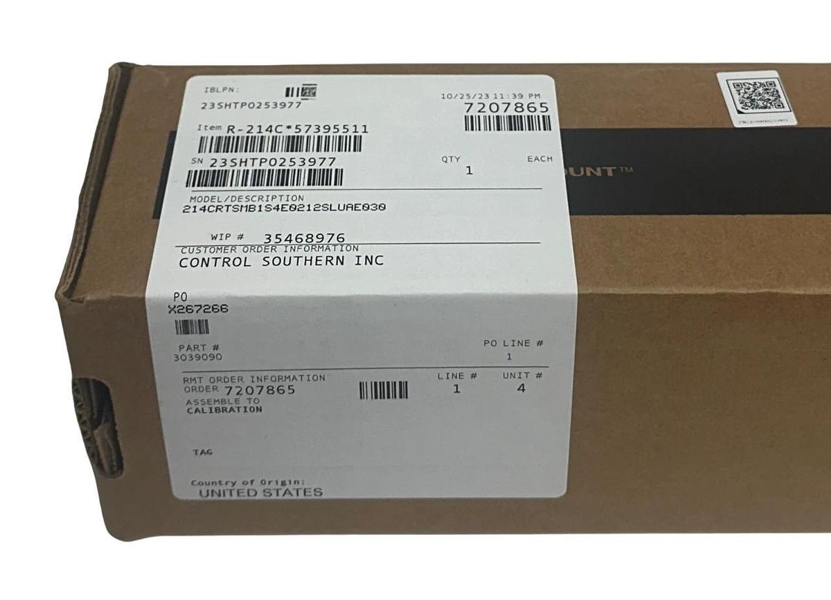 ROSEMOUNT EMERSON 214CRTSMB1S4E0212SLUAE030 / 214C RTD TEMP SENSOR 316 NSMP