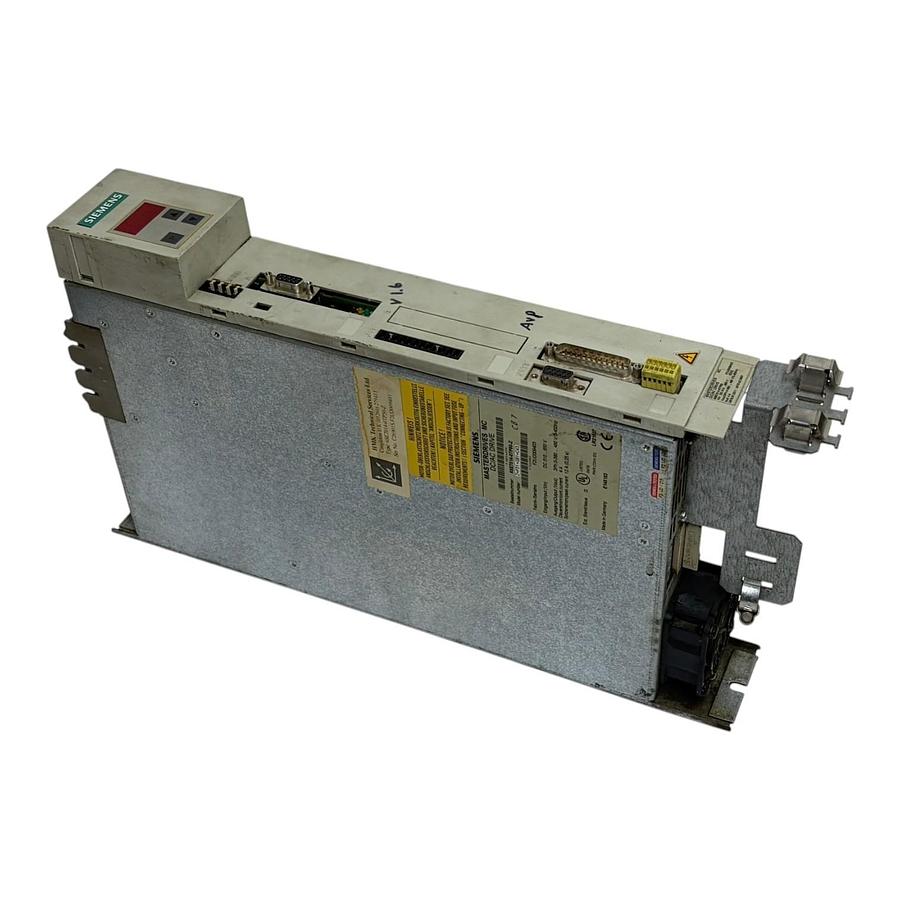 Used Siemens 6SE7014-0TP50-Z Masterdrives MC DC/AC Drive 4A Inverter