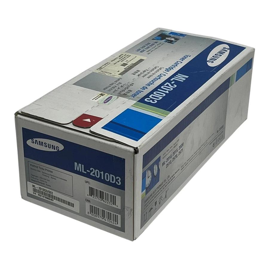 Genuine Samsung ML-2010D3 Black Laser Toner Cartridge OEM Factory Sealed New
