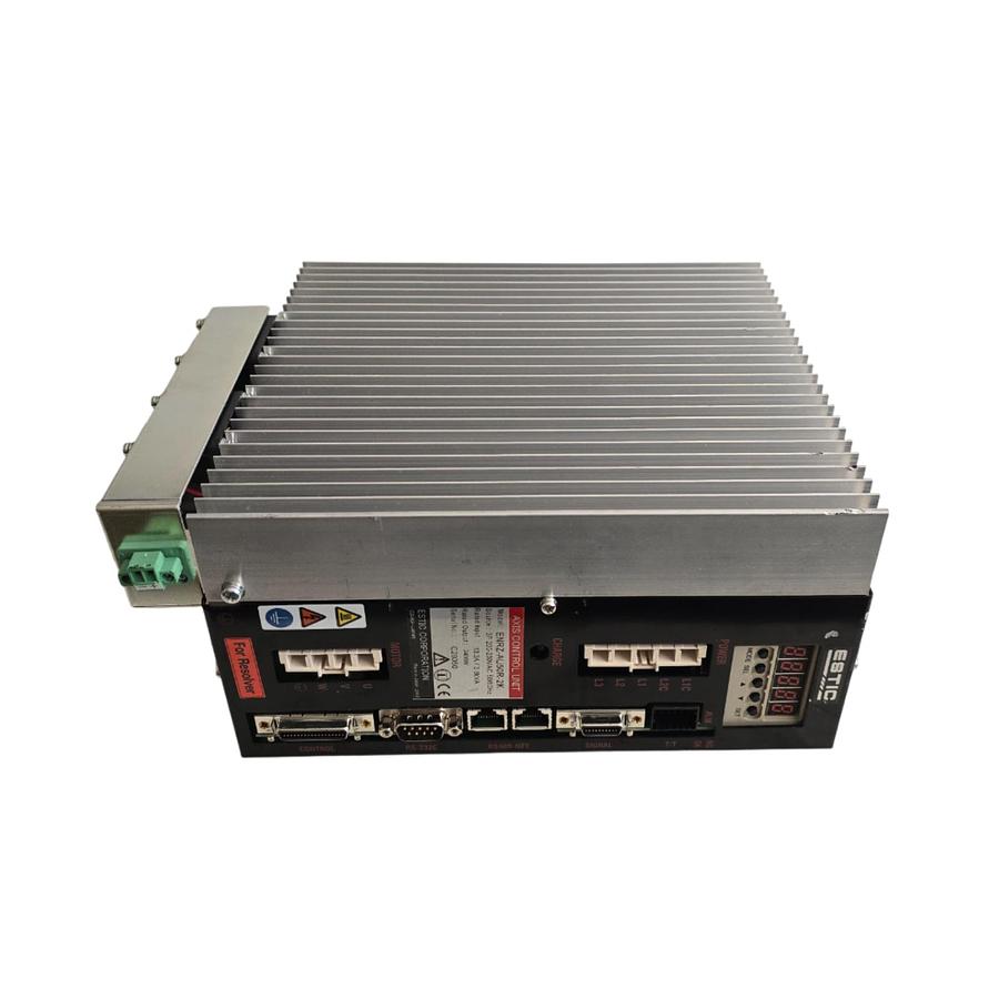 Used ESTIC ENRZ-AU50R-2K AXIS CONTROL UNIT 3P 200/230VAC 50/60HZ 13.3A/3.8kVA 2400W