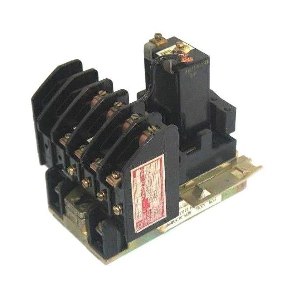 Used SQUARE D 8903LL040V02 CONTACTOR 4-POLE, 120V COIL, 8903LLO40V02