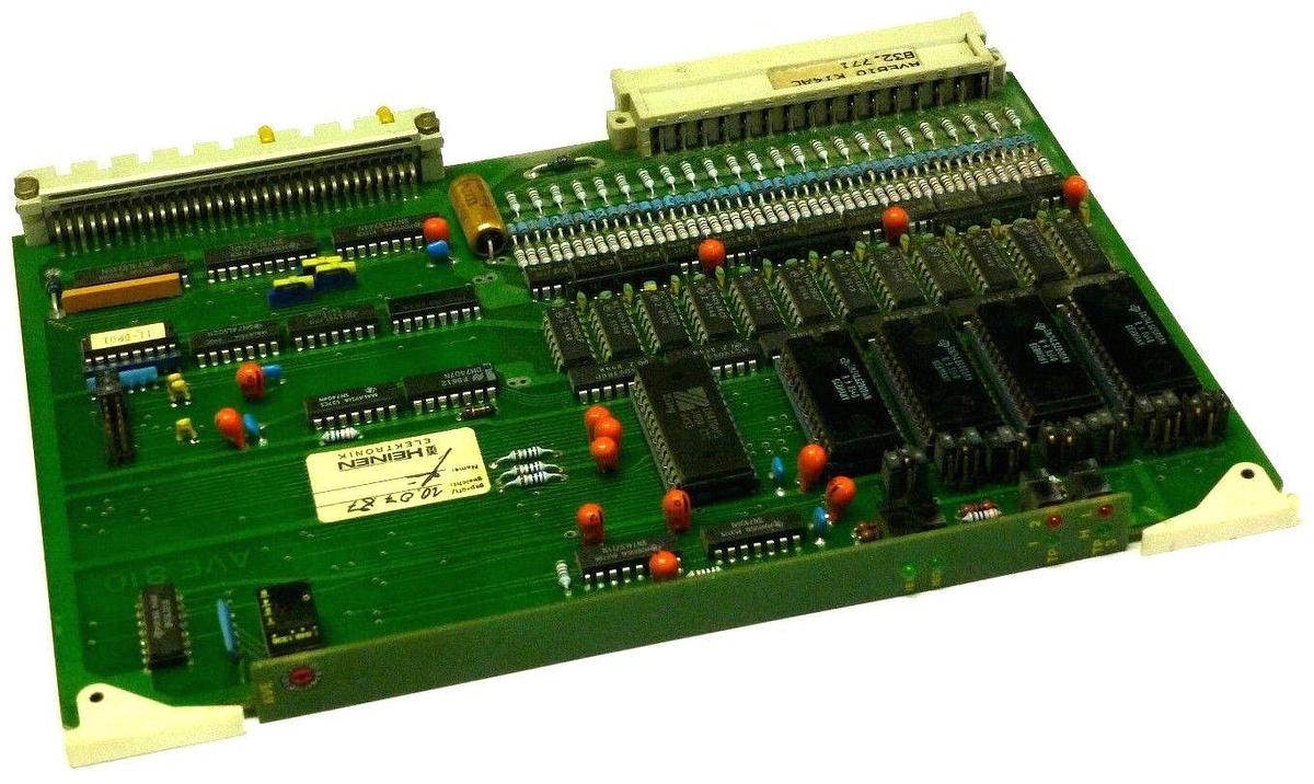 Used HEINEN ELEKTRONIK AVE810 K14AC 832.771 61366-7.4 PC BOARD