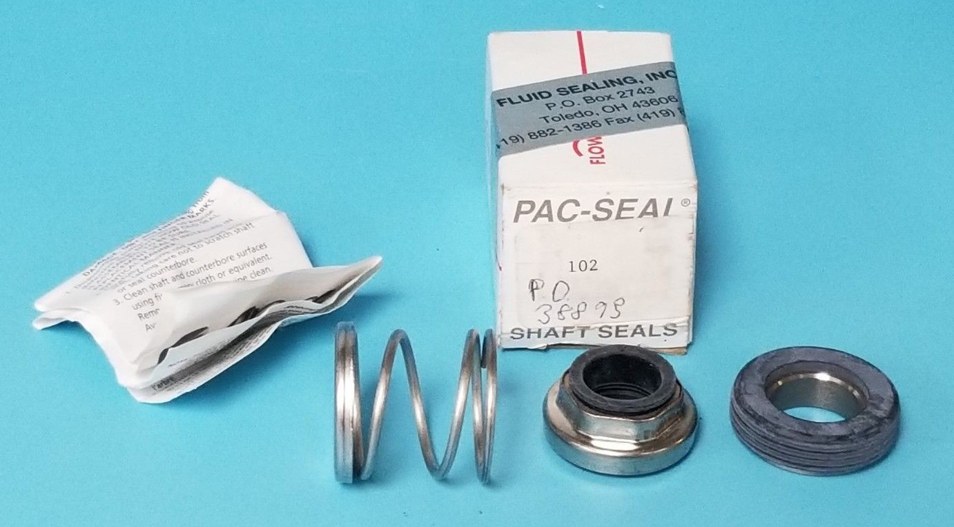 Used NIB FLOWSERVE PAC-SEAL # 102 TYPE 21 MECHANICAL SHAFT SEAL ASSEMBLY