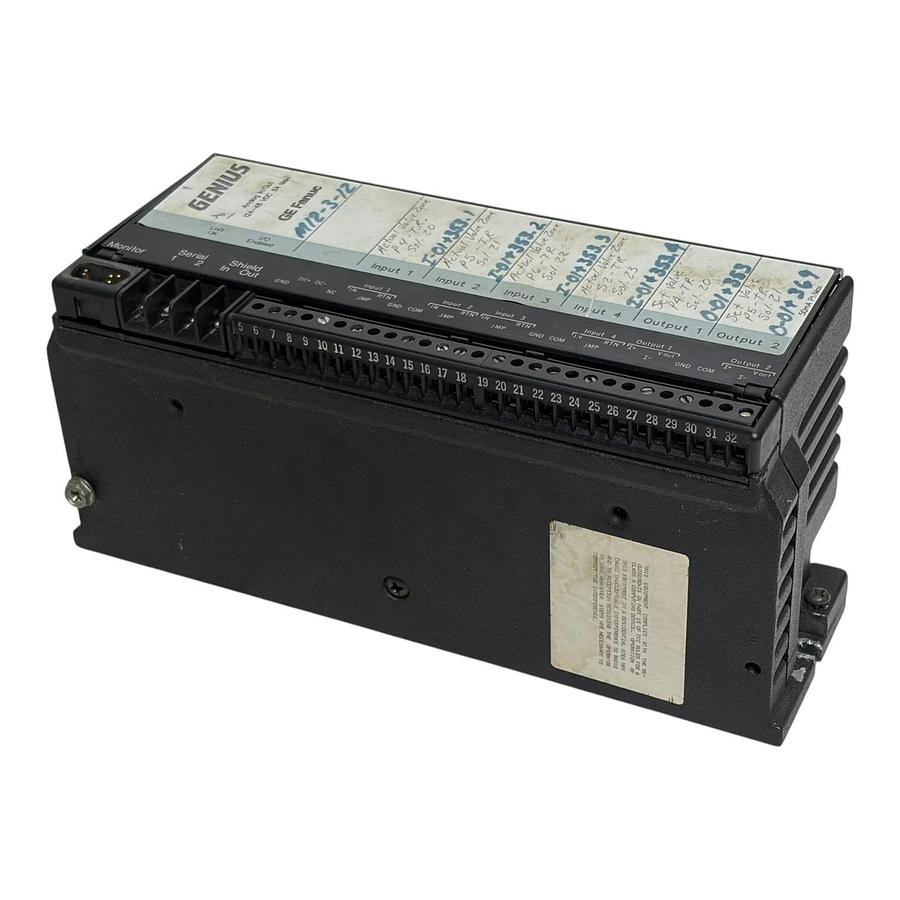 Used GE Fanuc Genius IC660ELA020A 24VDC Analog Input/Output Block