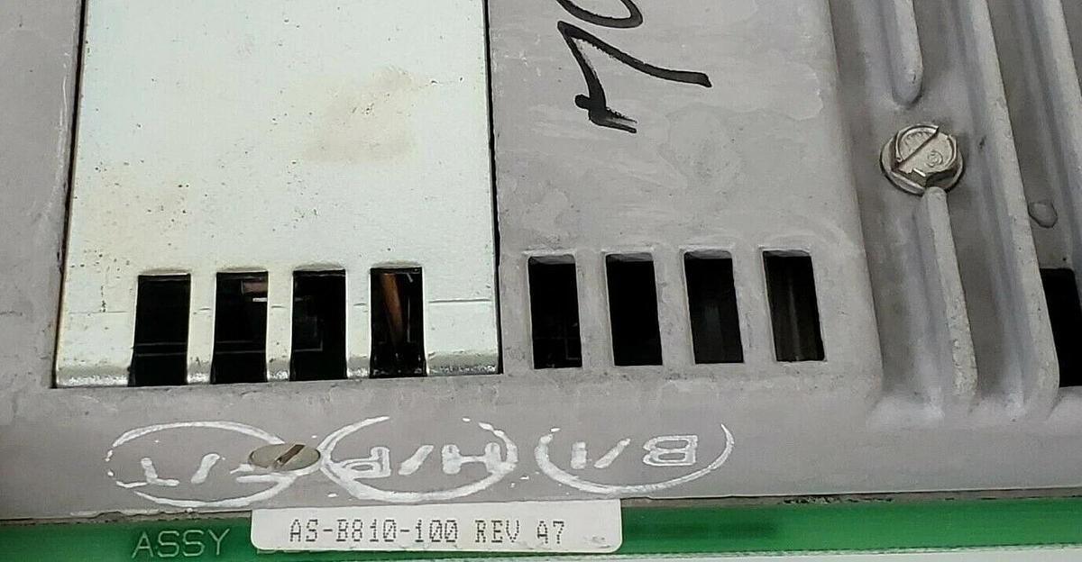 Used MODICON AS-B810-008 ISOLATED OUTPUT MODULE AS-B810-100 REV. A7 ASB810008