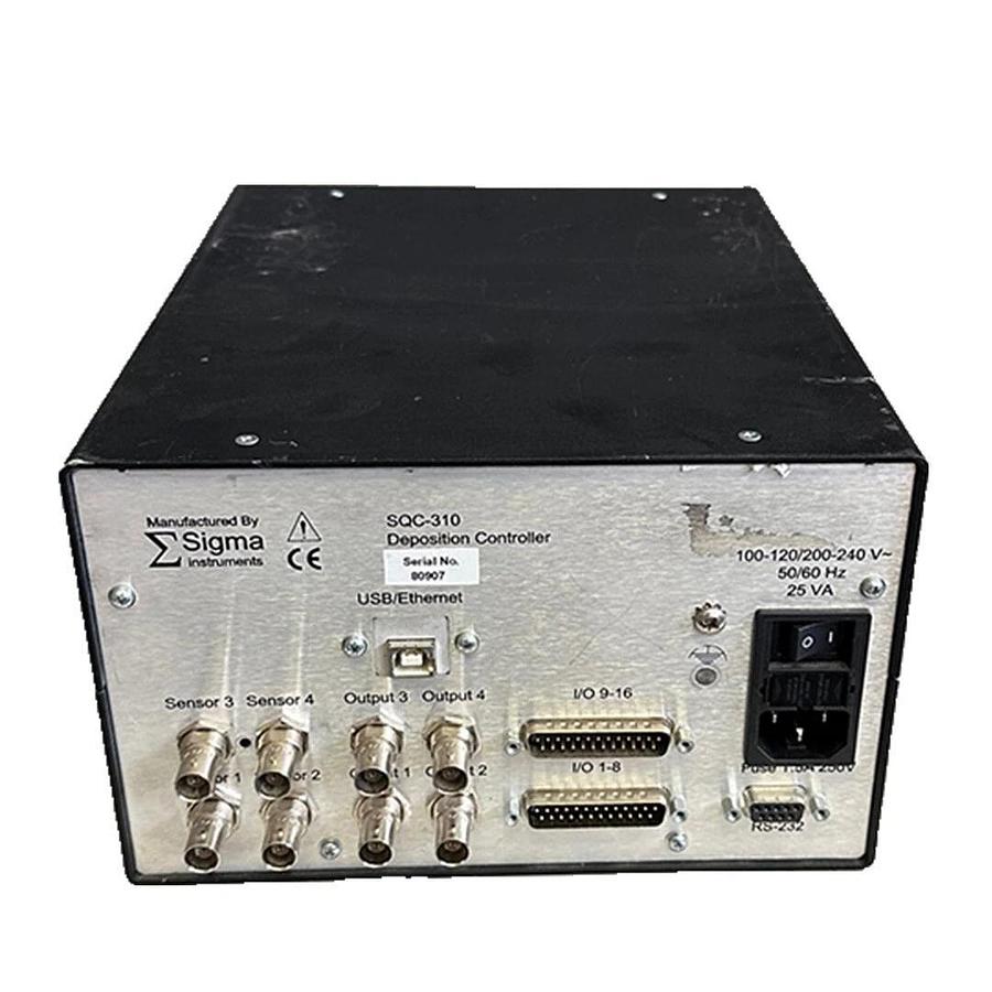 Used For Parts MDC SIGMA SQC-310 / SQC310 THIN FILM DEPOSITION CONTROLLER *READ