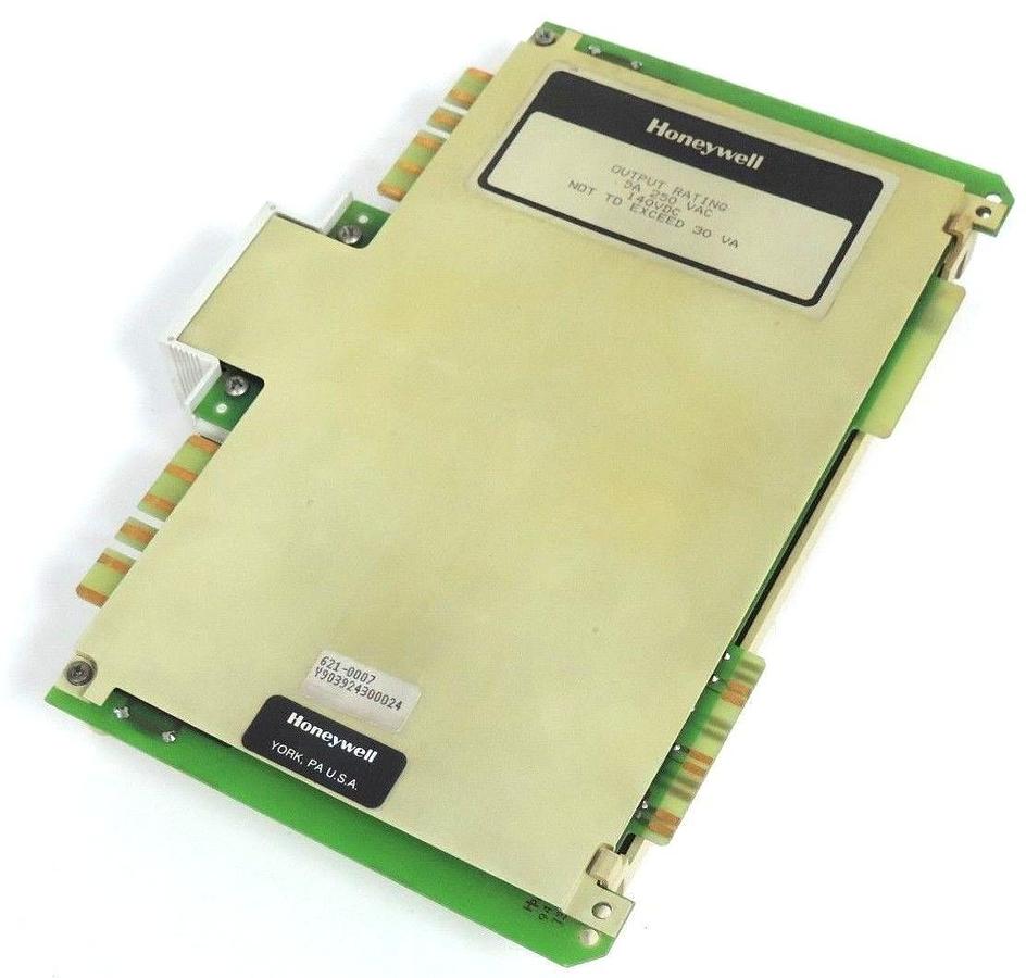 Used HONEYWELL 621-0007 OUTPUT MODULE REED RELAY 6210007