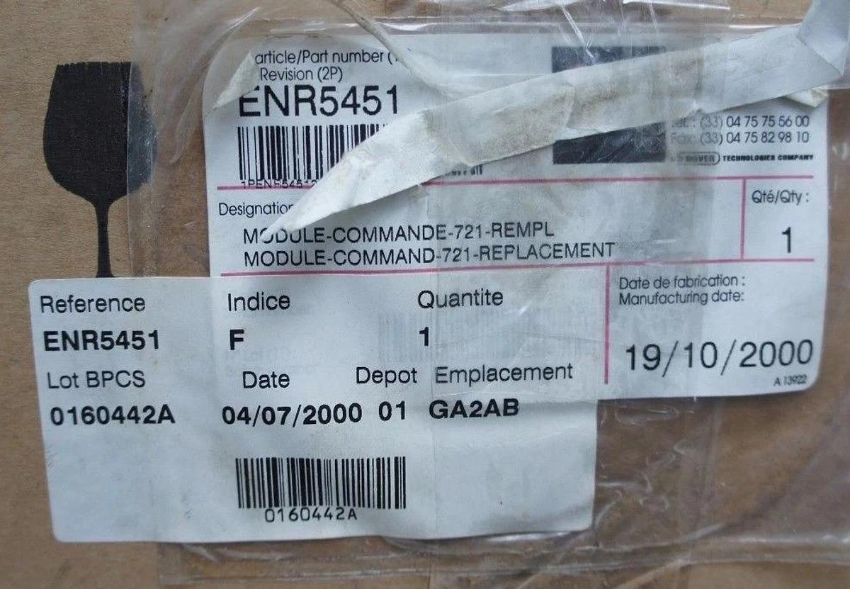 Refurbished IMAJE 721 INKJET CODER ENR5451 W/ NEW ENR5842 HAND HELD TERMINAL PBS 3159