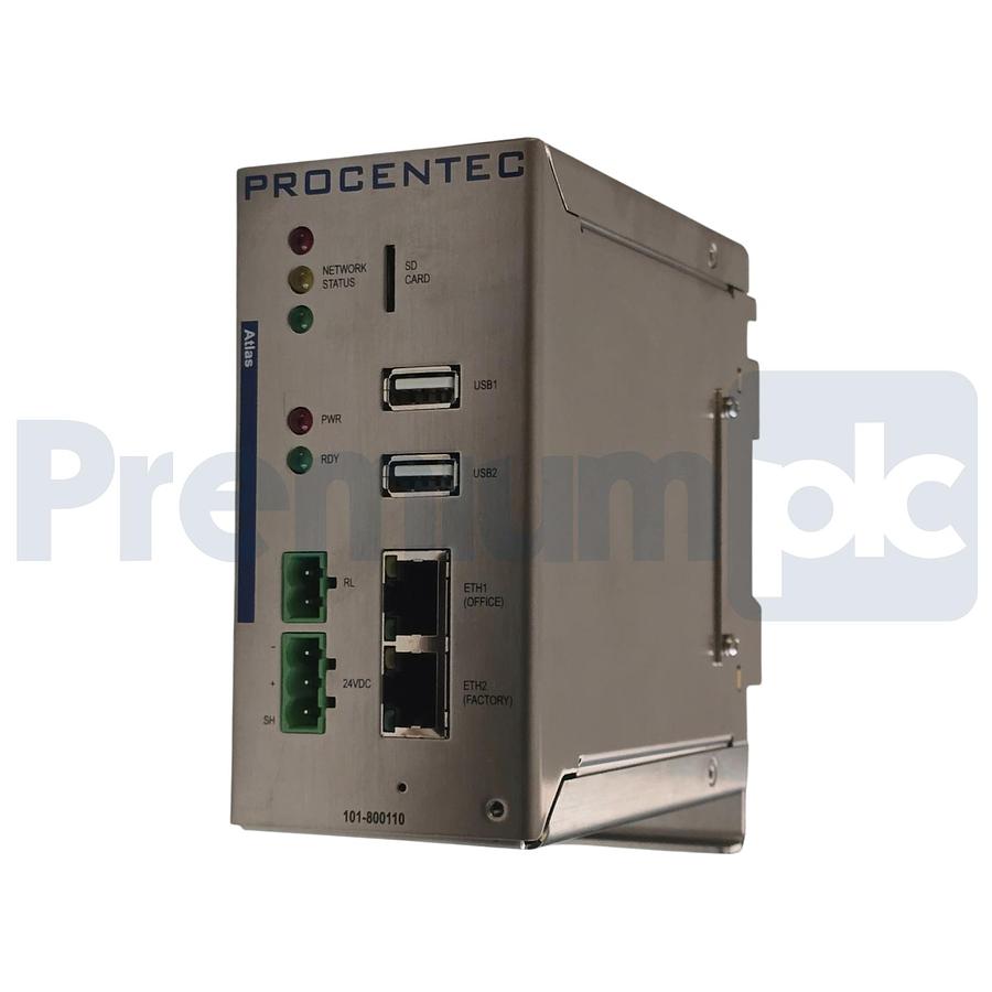 Used PROCENTEC ATLAS INDUSTRIAL E/NET (IE) DIAGNOSTIC SOLUTION DEVICE 101-800110 NSMP