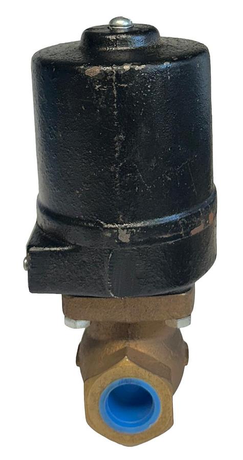 Used MAGNATROL VALVE CORP 129S43 STEAM SOLENOID VALVE 120V 60Hz 65W 180PSI NSNP